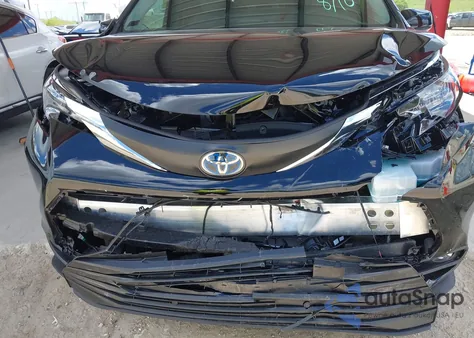 2025 Toyota Sienna Xle from USA, damaged, VIN 5TDYRKEC1SS269020